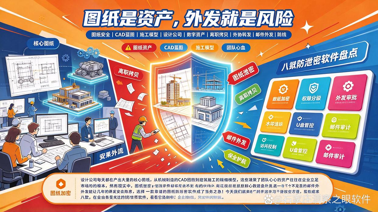 设计图纸被泄密?八款“神级”图纸防泄密软件推荐,好用不踩雷(图1) 设计图纸被泄密?八款“神级”图纸防泄密软件推荐,好用不踩雷(图1)