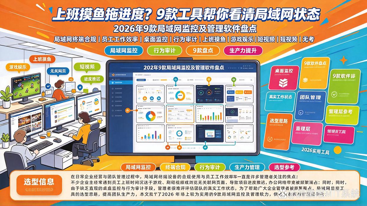 企业局域网管控难?9 款实用监控工具盘点,公司管理必备(图1) 企业局域网管控难?9 款实用监控工具盘点,公司管理必备(图1)