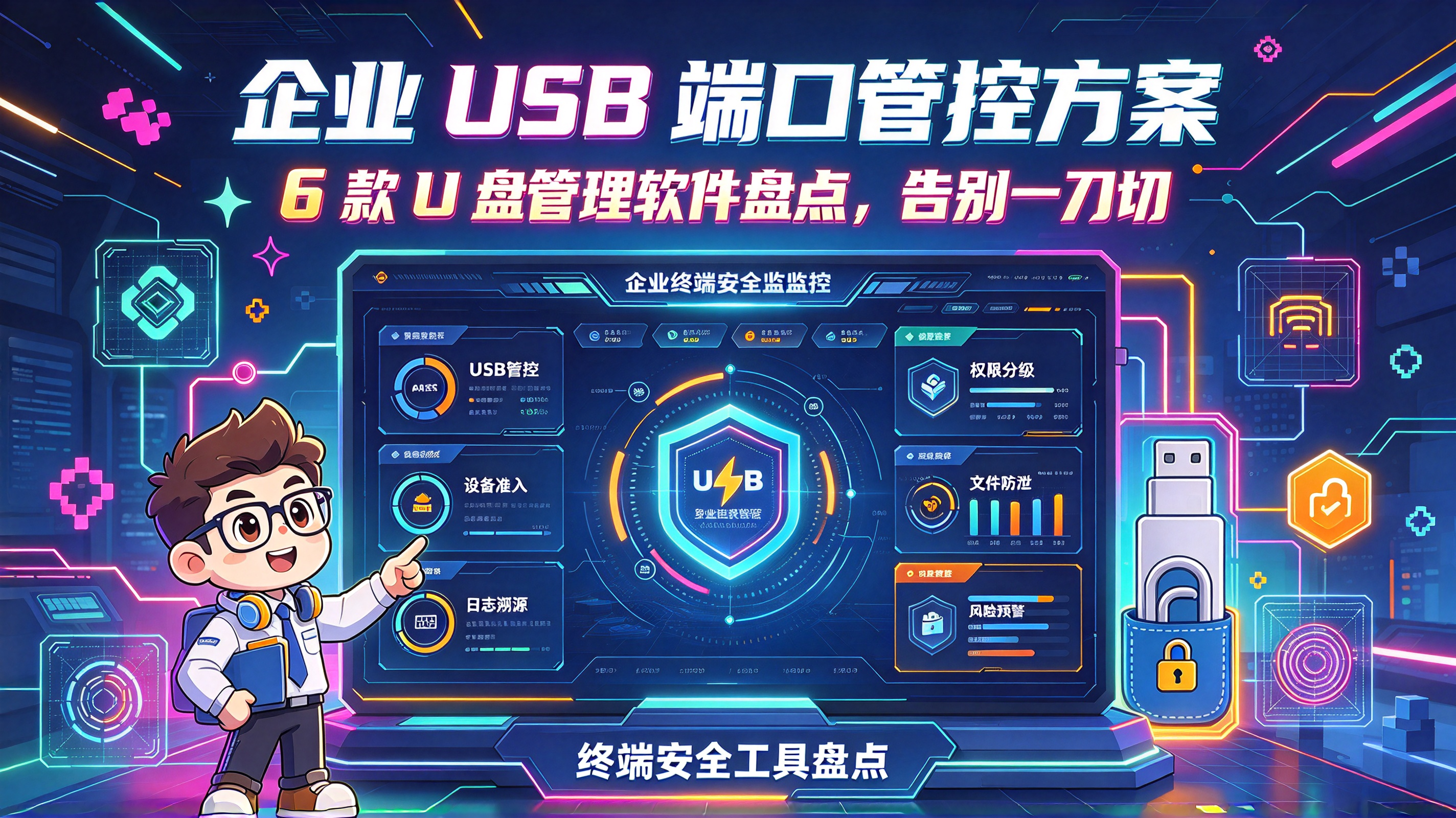 企业 USB 端口管控方案|6 款 U 盘管理软件盘点,告别一刀切(图1) image.png