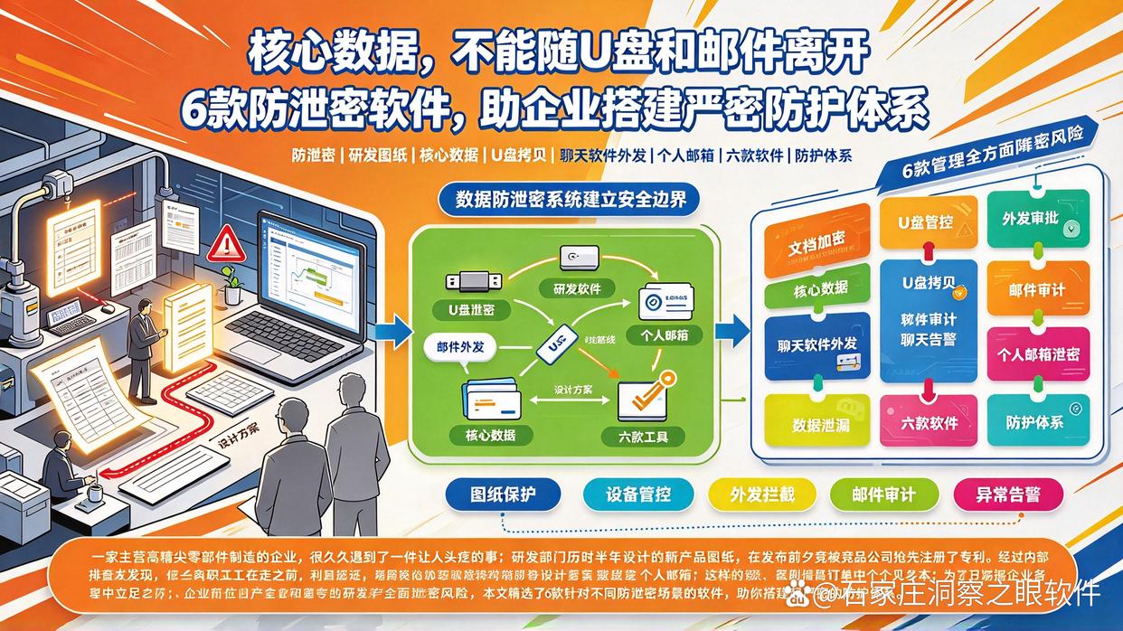 企业机密数据会泄密?教你6个数据防泄密软件,全方面筑起安全围墙(图1) 企业机密数据会泄密?教你6个数据防泄密软件,全方面筑起安全围墙(图1)