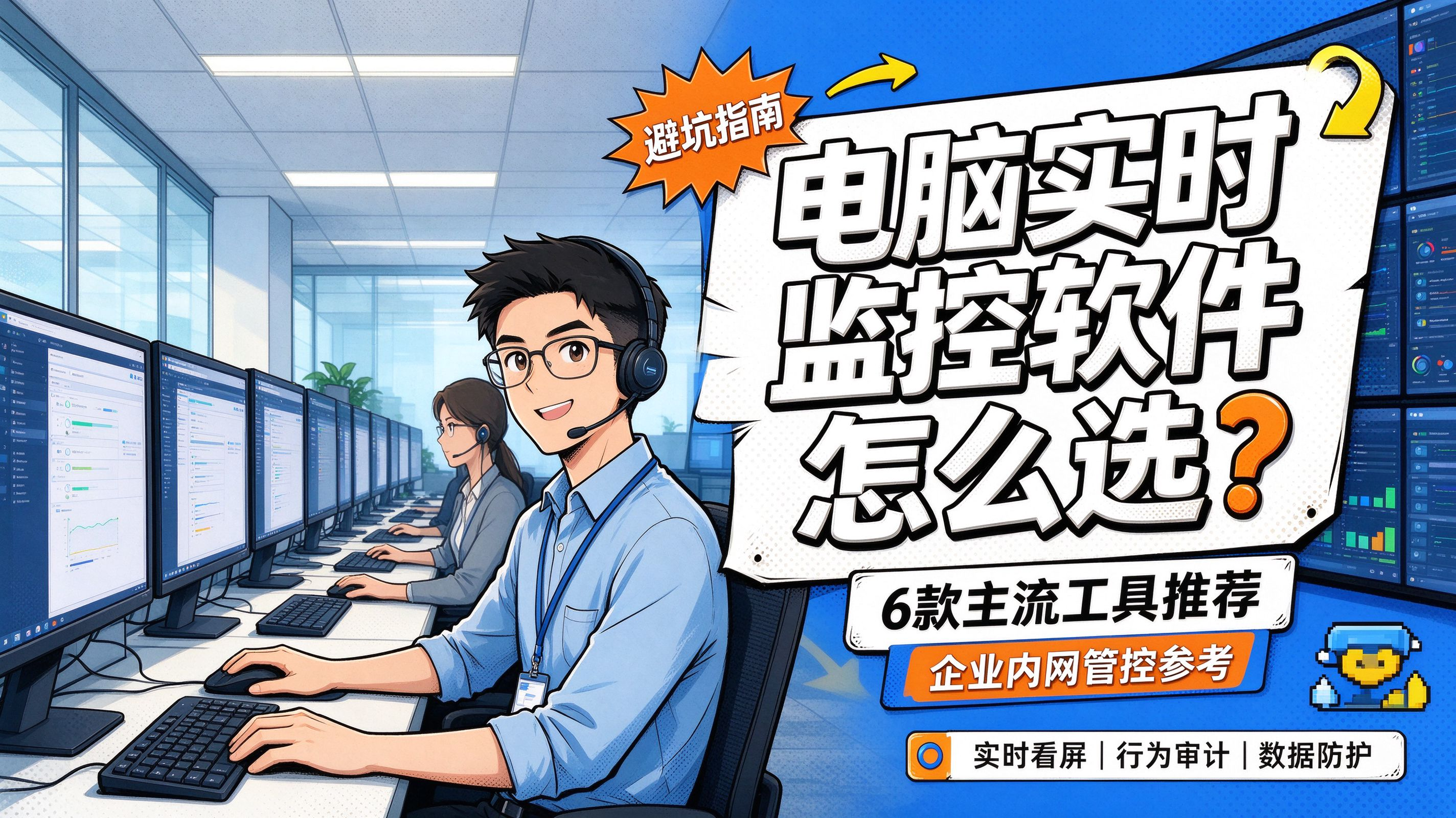 电脑实时监控软件怎么选?6 款主流工具推荐,企业内网管控参考(图1) image.png